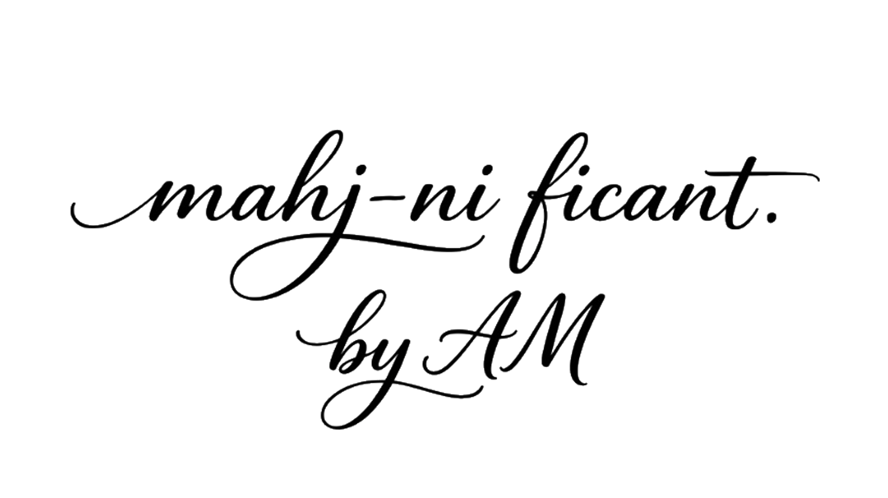 mahj-ni fi cant by AM