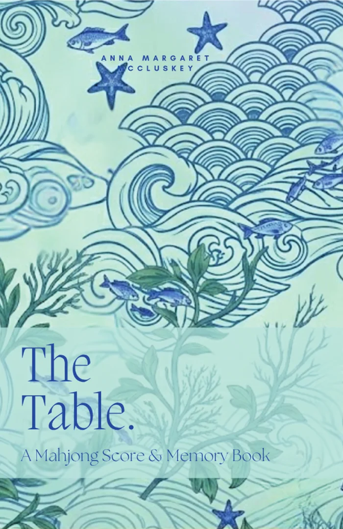 Water Garden edition cover for The Table Mahjong Score and Memory Book