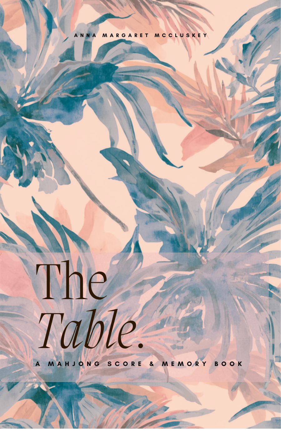 Palm Royale cover artwork for The Table Mahjong Score and Memory Book